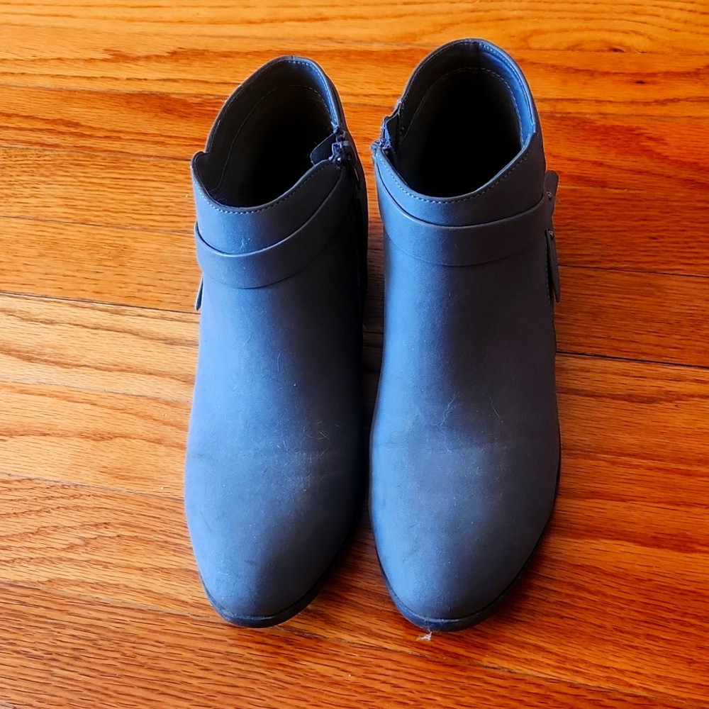 Soda Gray Ankle Boots